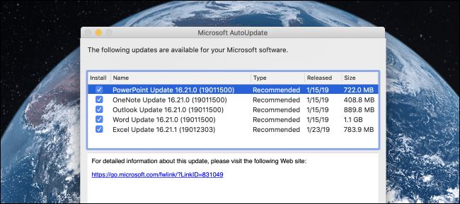 How To Update Office Apps On Mac